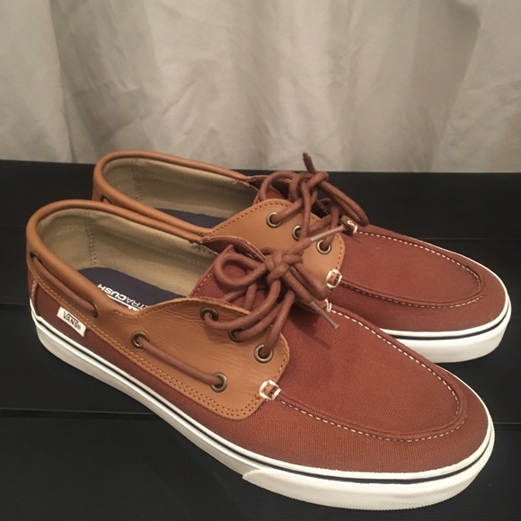 vans chauffeur brown